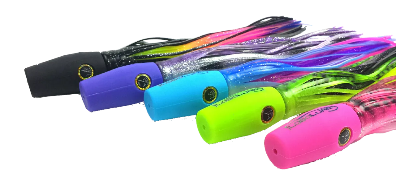 Lobo Lures #55 Typhoon Soft Head Billfish Teaser Trolling Lure
