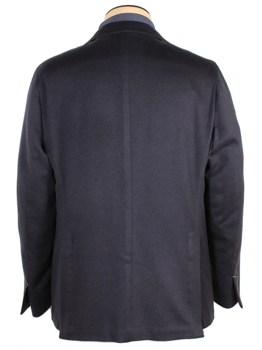 Maurizio Baldassari Soft 2-Button Blazer in Dark Blue