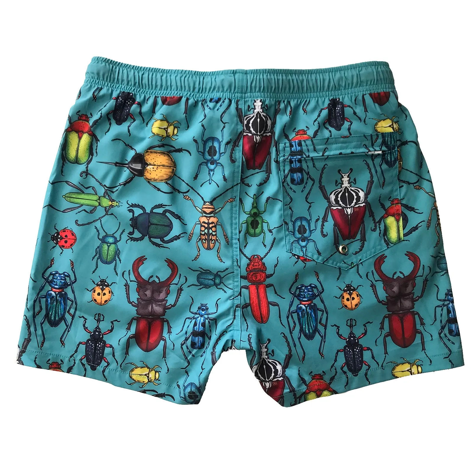 Men's Stretchy Trunks: Bugs