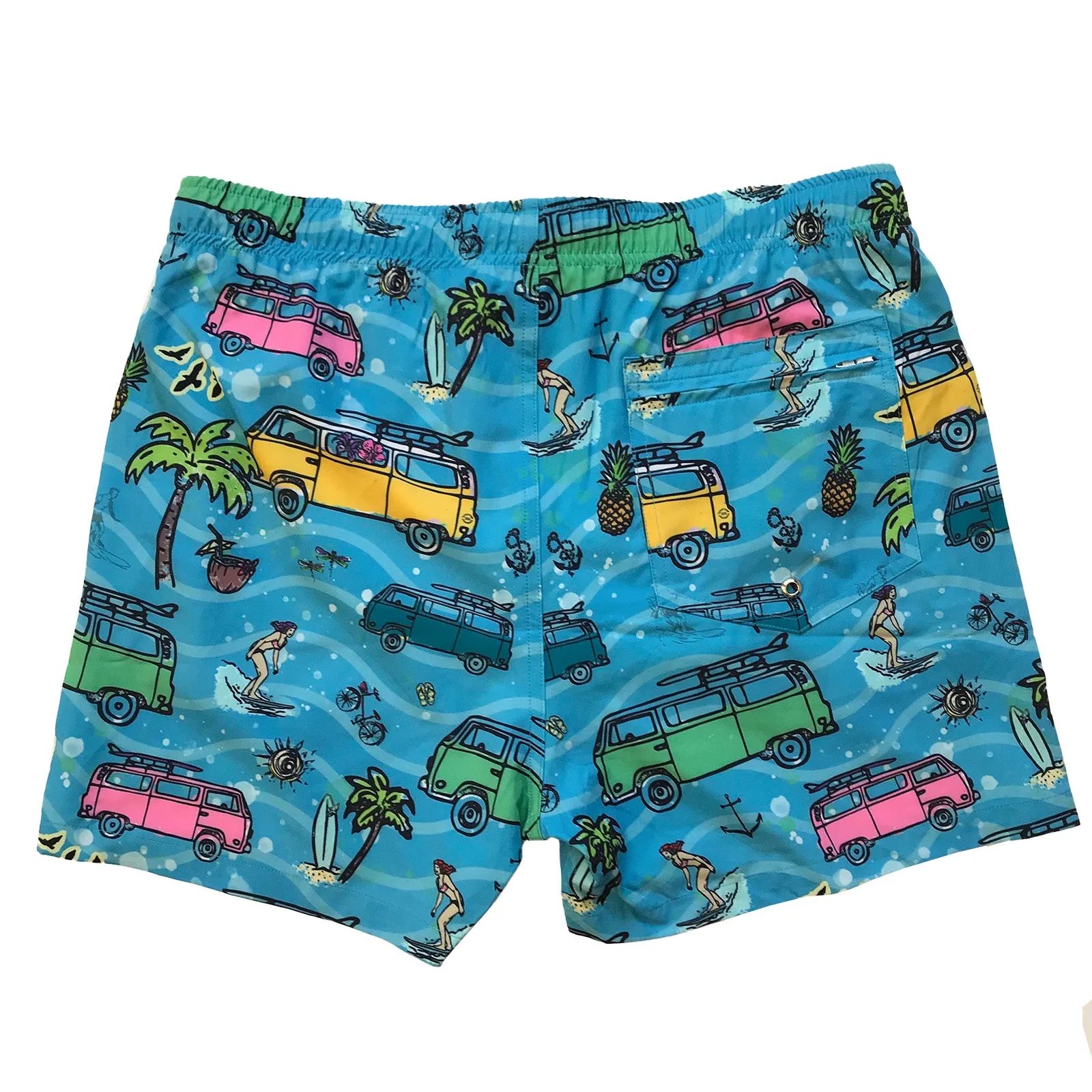 Men's Stretchy Trunks: Kombi Nation