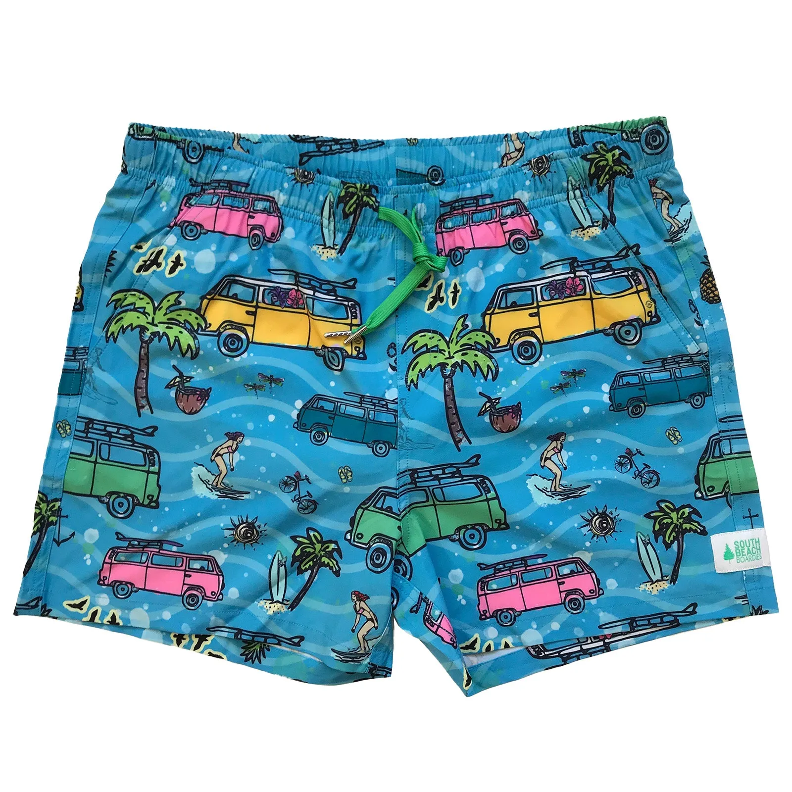 Men's Stretchy Trunks: Kombi Nation