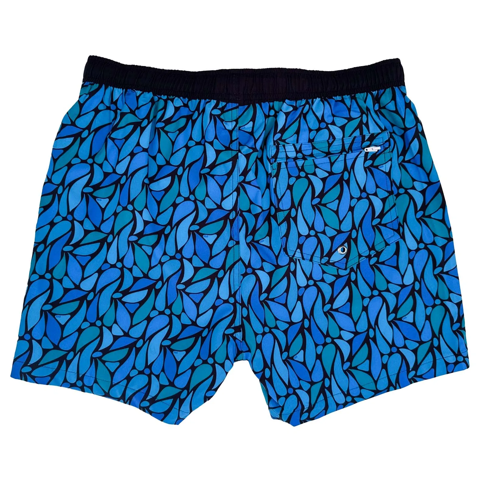 Men's Stretchy Trunks: Leaves