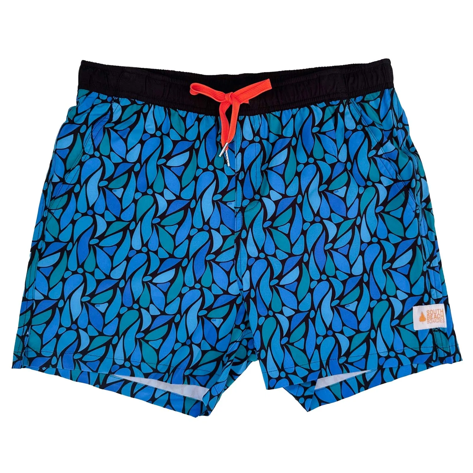 Men's Stretchy Trunks: Leaves