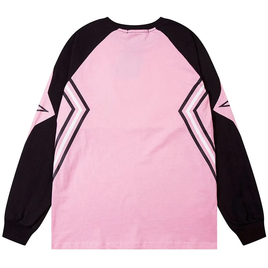 'Odyssey' Long Sleeve Cotton Tee