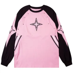 'Odyssey' Long Sleeve Cotton Tee