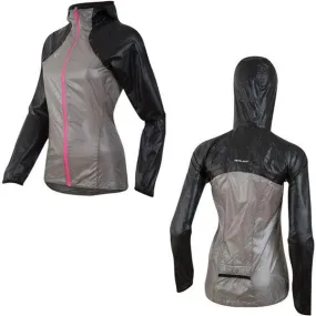 PEARL iZUMi Women's Pursuit Barrier Lt Hoody, Black/Monument Grey, Size M