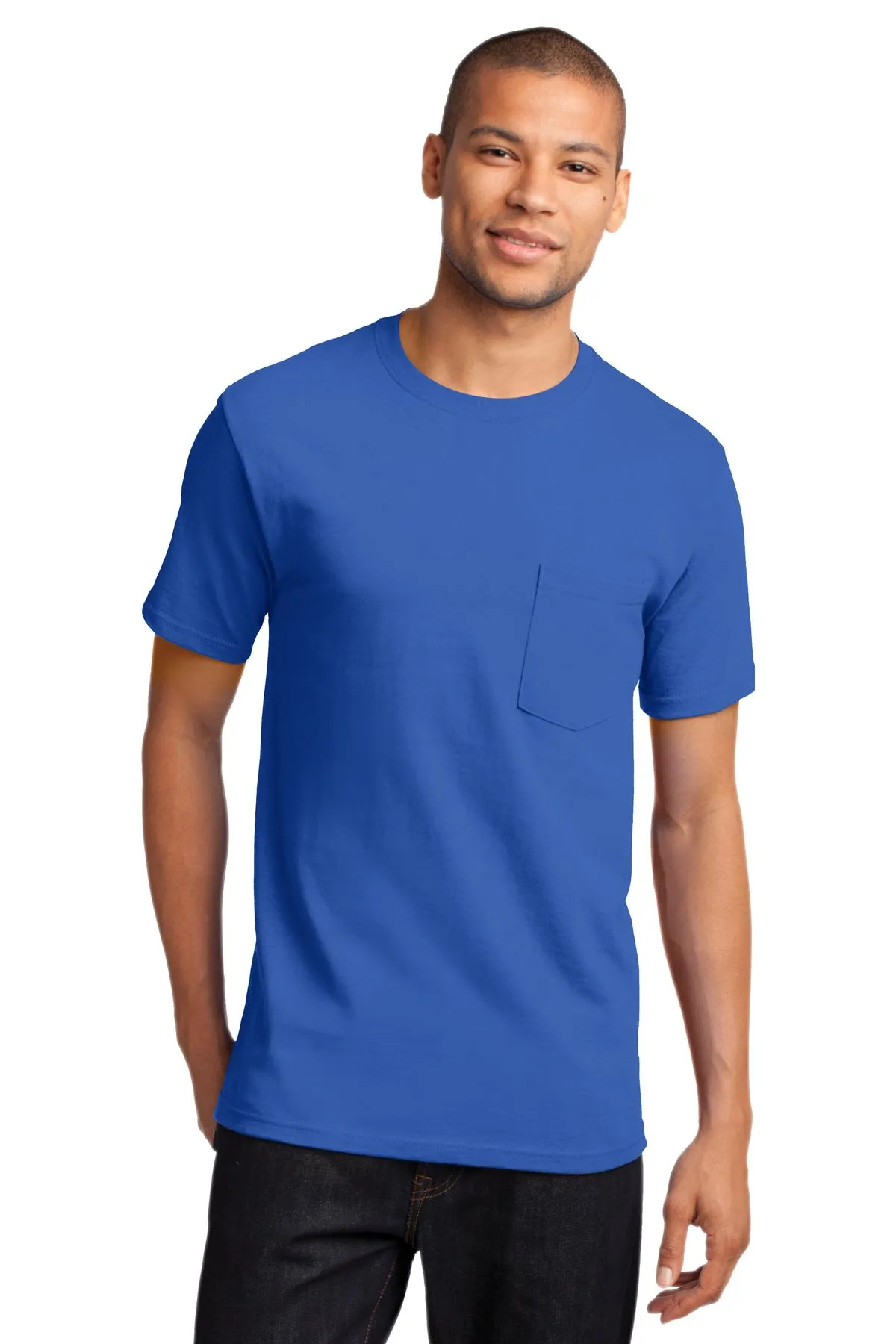 Port & Company® - Essential Pocket Tee. PC61P