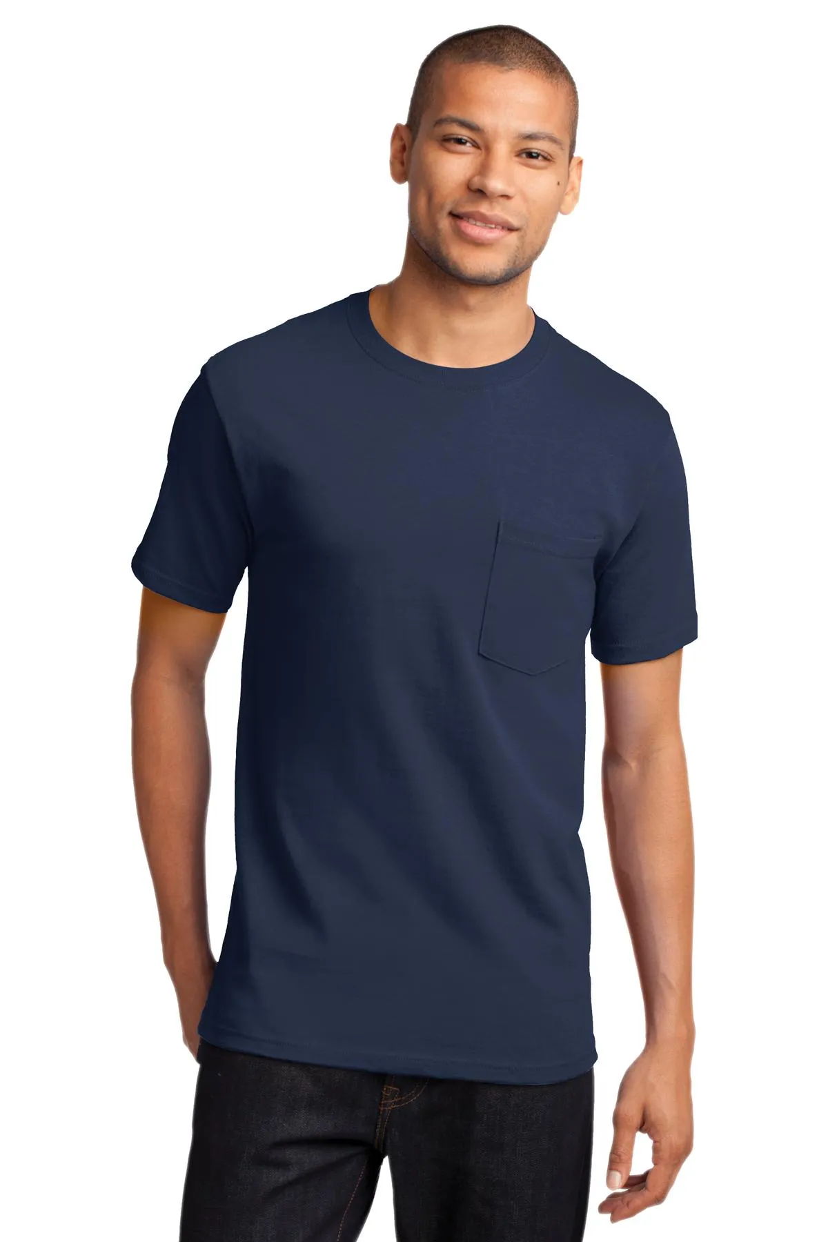 Port & Company® - Essential Pocket Tee. PC61P