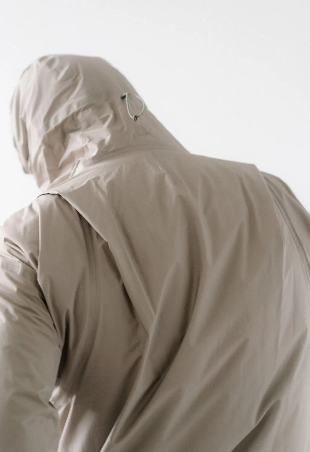 Satisfy Pertex 3L Rain Fly Jacket - Moon