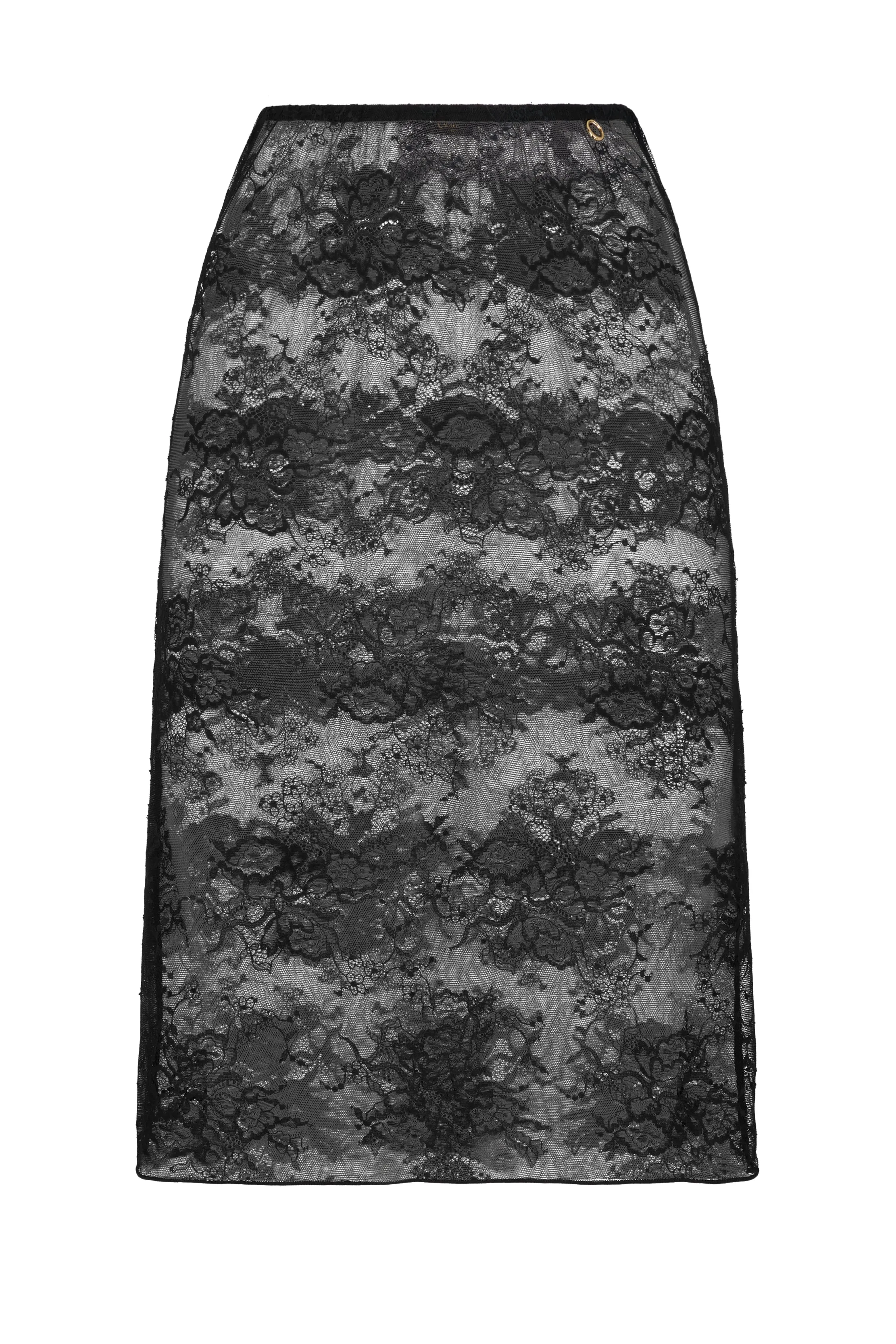 Soft Lace Midi Skirt