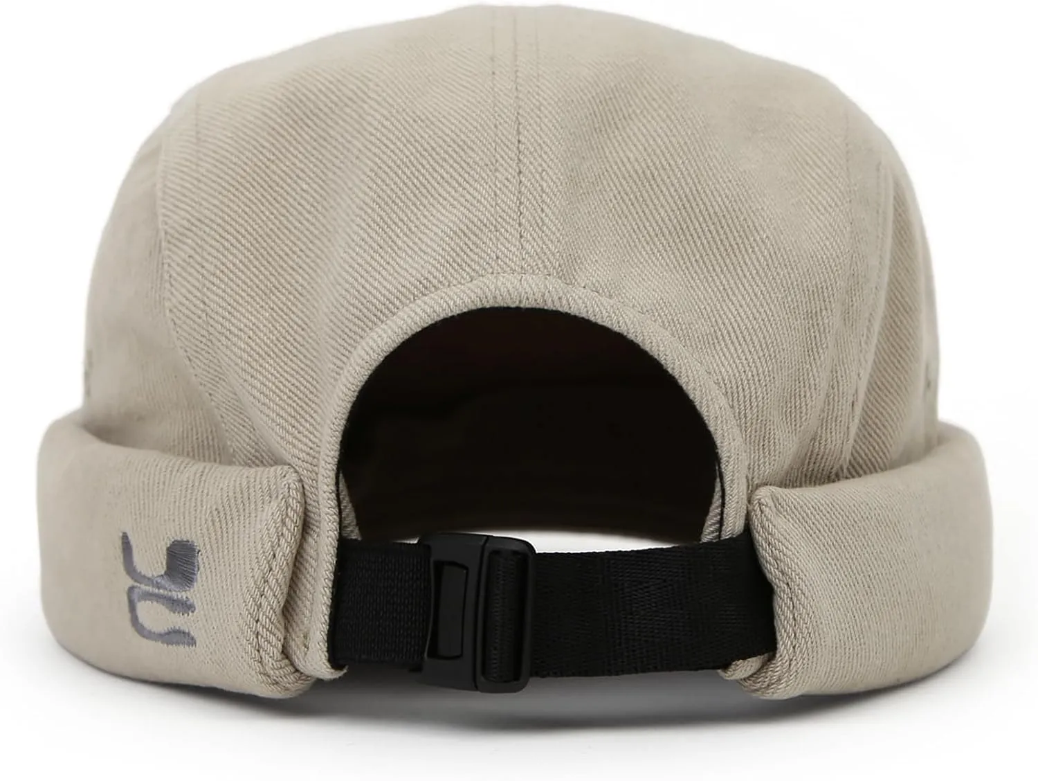UNDERCONTROL Brimless Fisherman Trawler Beanie Washed Cotton Men Women Docker Hat Adjustable Low Profile Miki Watch Cap Korea