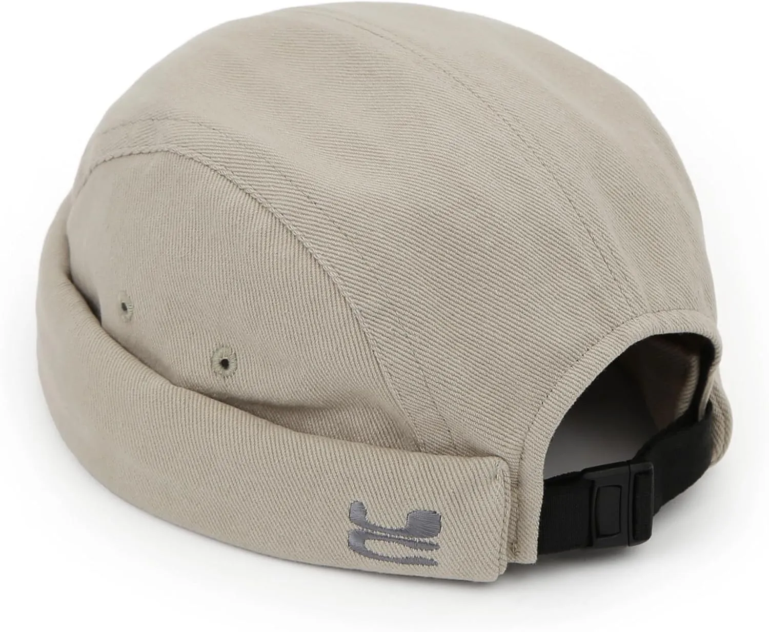 UNDERCONTROL Brimless Fisherman Trawler Beanie Washed Cotton Men Women Docker Hat Adjustable Low Profile Miki Watch Cap Korea