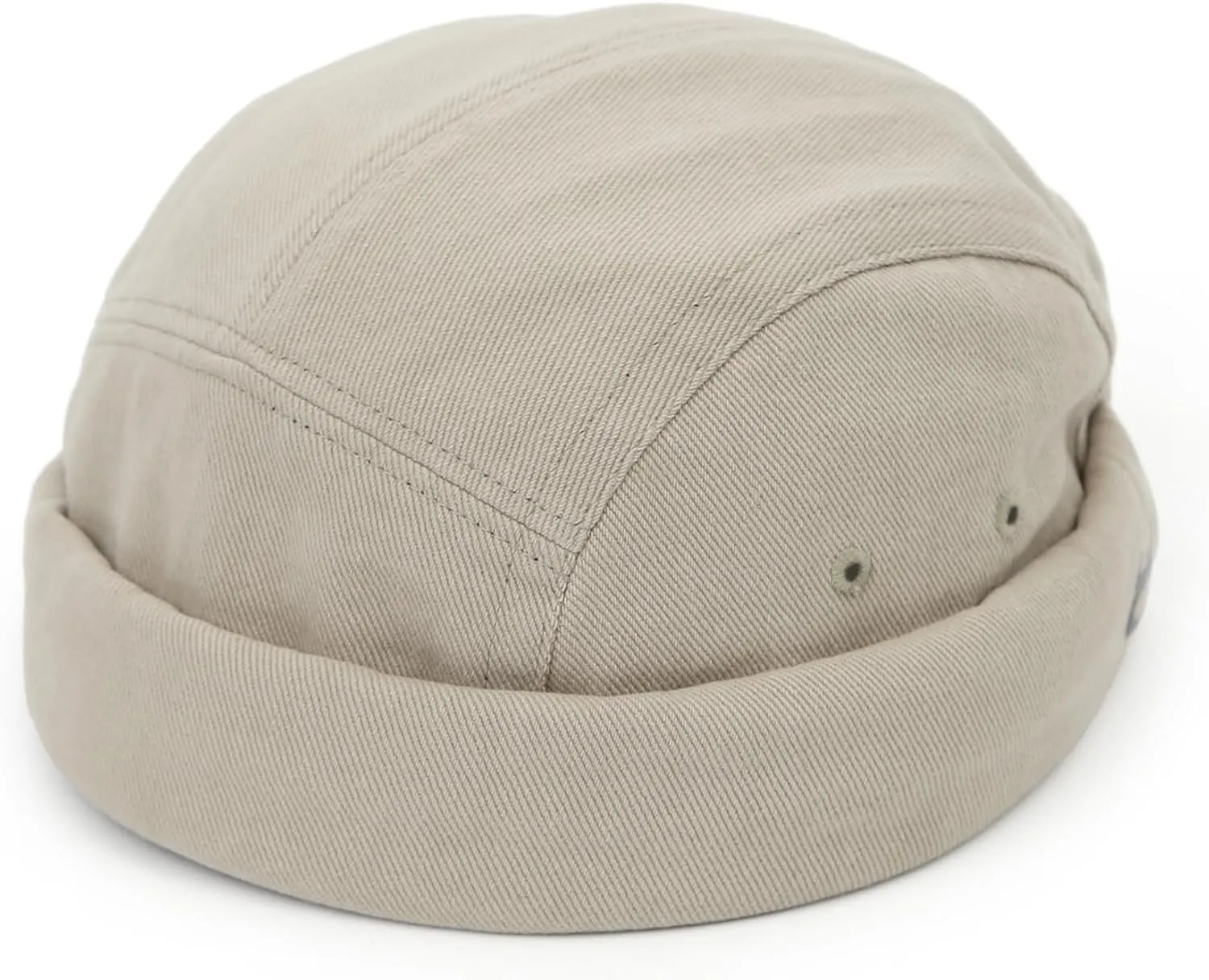 UNDERCONTROL Brimless Fisherman Trawler Beanie Washed Cotton Men Women Docker Hat Adjustable Low Profile Miki Watch Cap Korea