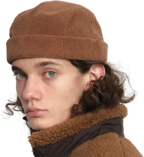UNDERCONTROL Corduroy Brimless Trawler Leon Harbour Rolled Cuff Miki Watch Cap Unisex Skull Fisherman Tactical Beanie Korea