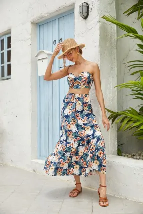 WOMEN'S LONG SKIRT 2 PCS SET