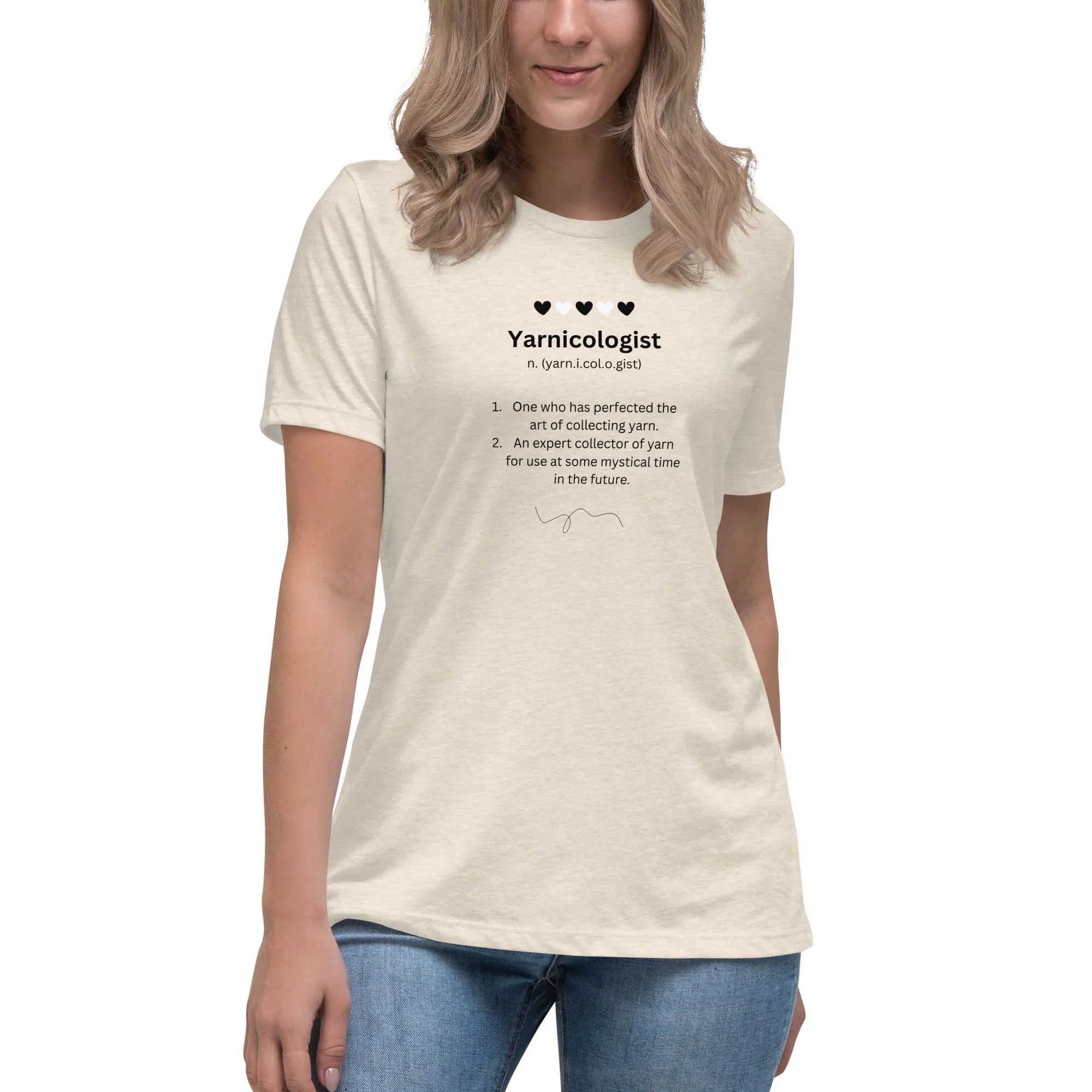 'Yarnicologist' Women's Relaxed T-Shirt