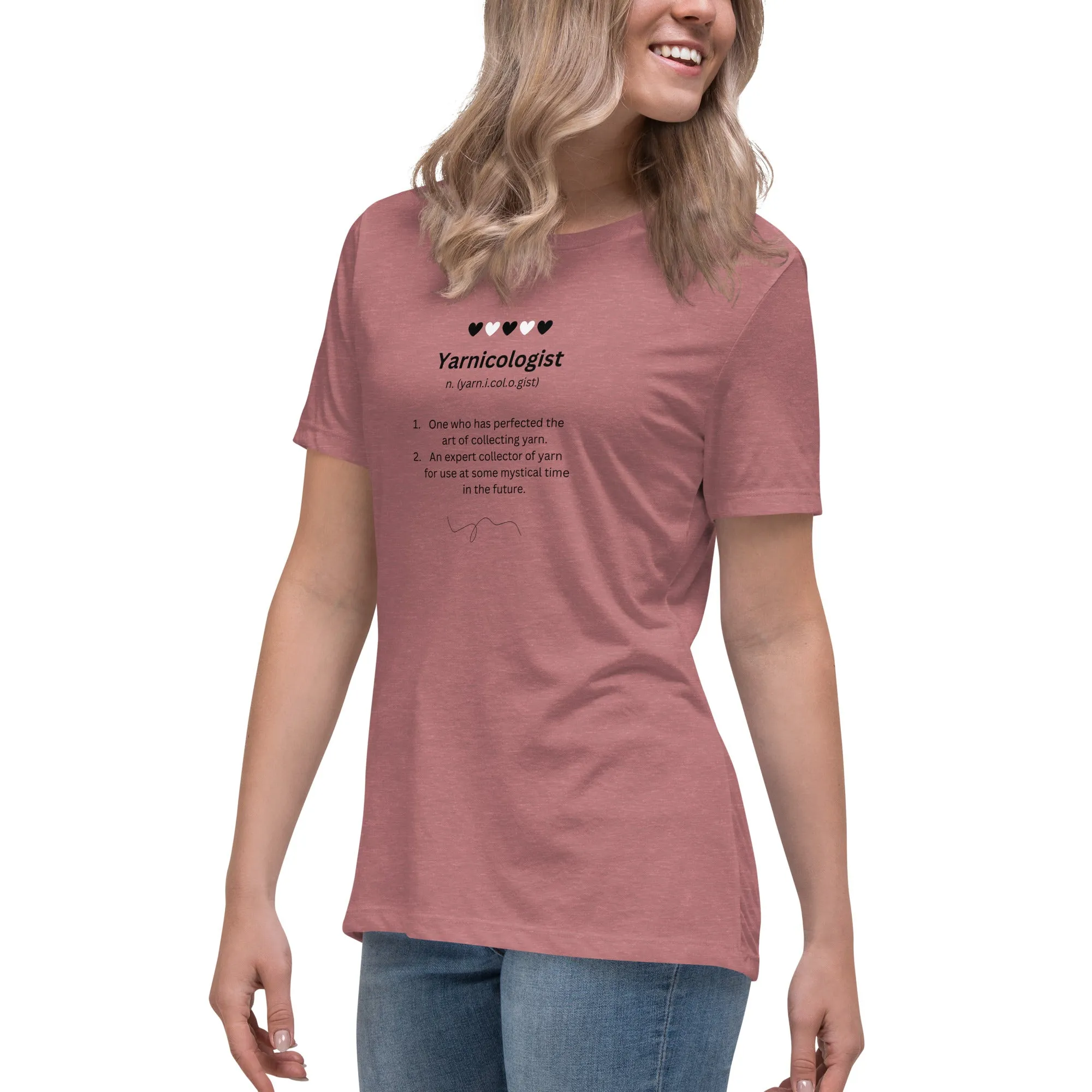 'Yarnicologist' Women's Relaxed T-Shirt