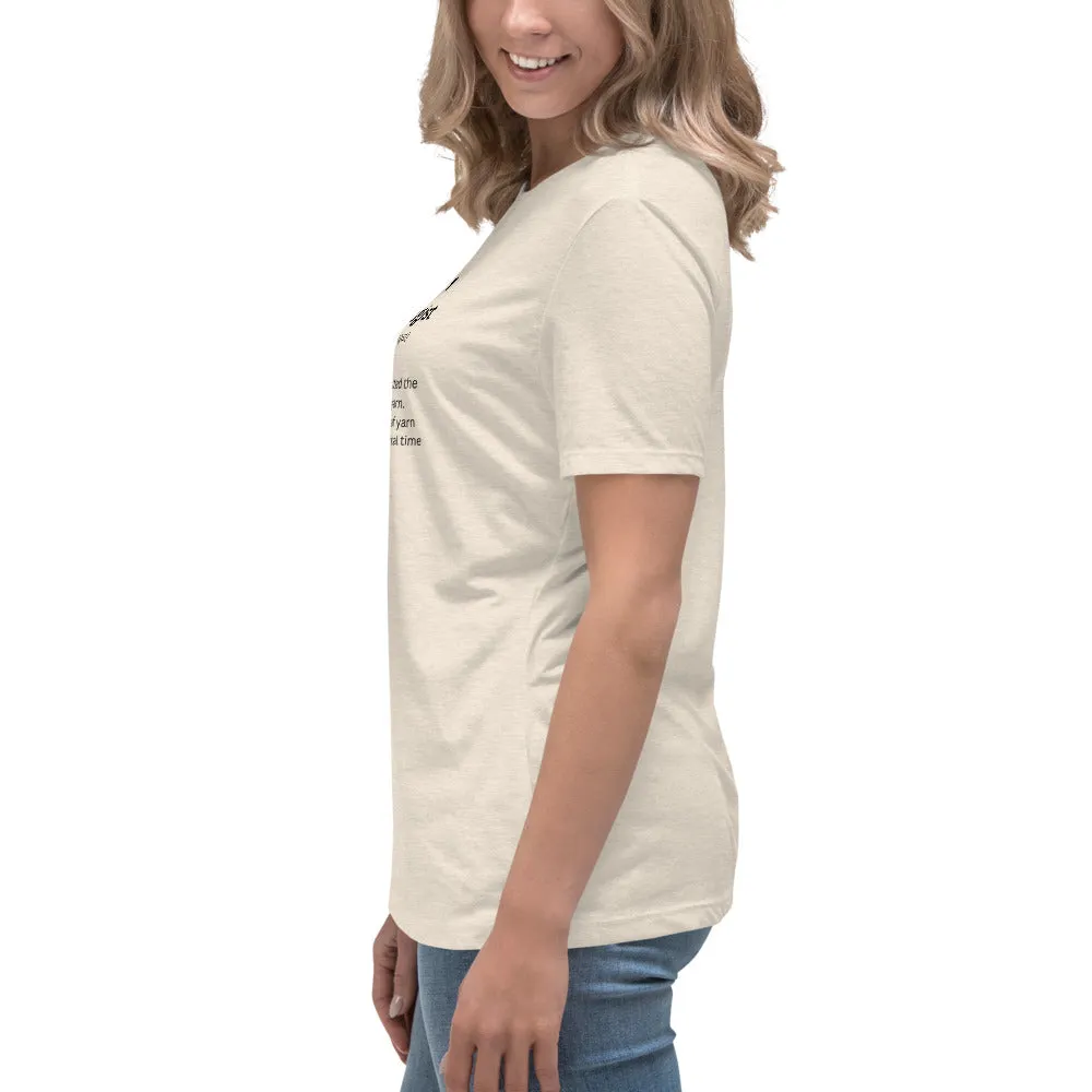 'Yarnicologist' Women's Relaxed T-Shirt