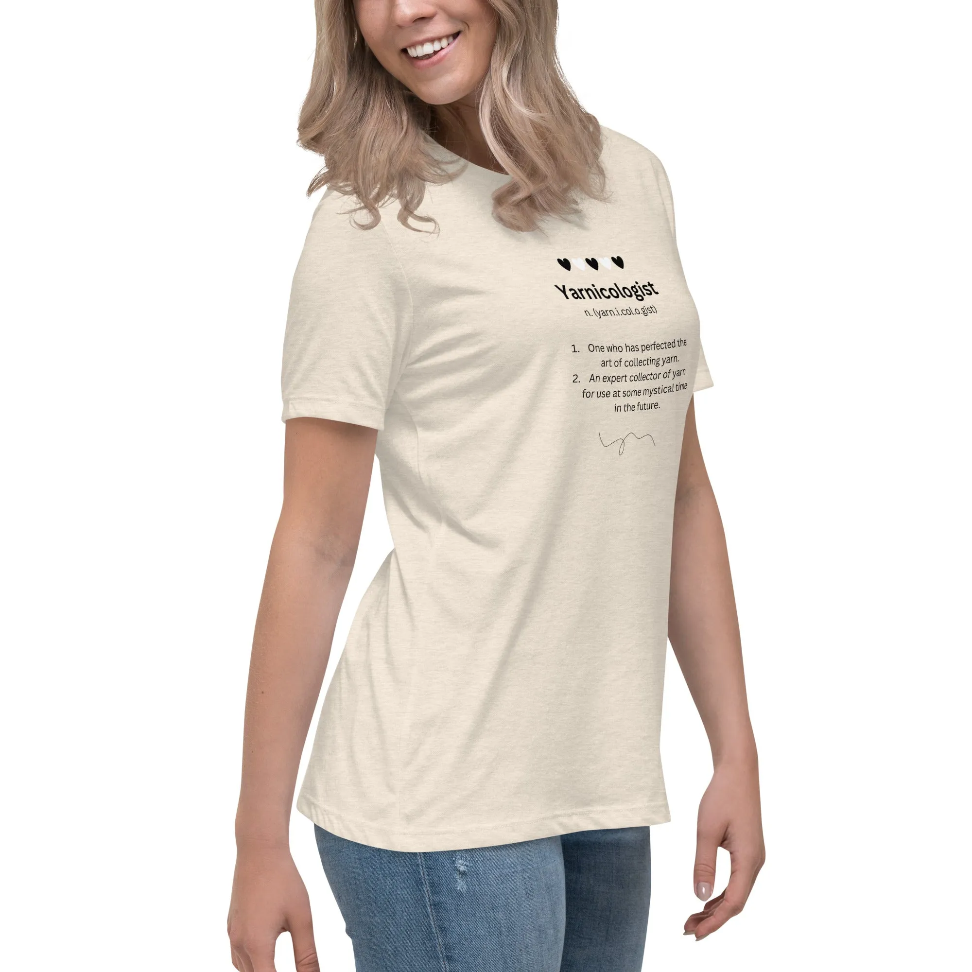 'Yarnicologist' Women's Relaxed T-Shirt