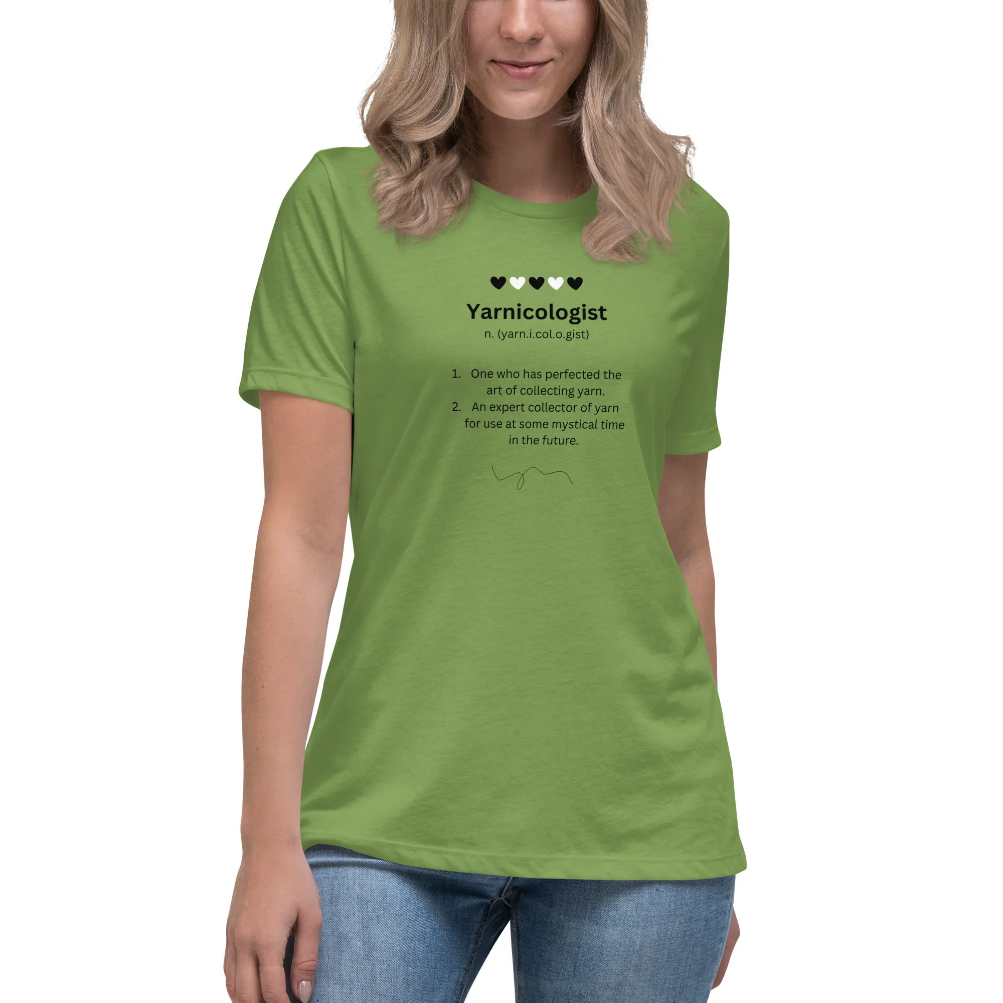 'Yarnicologist' Women's Relaxed T-Shirt