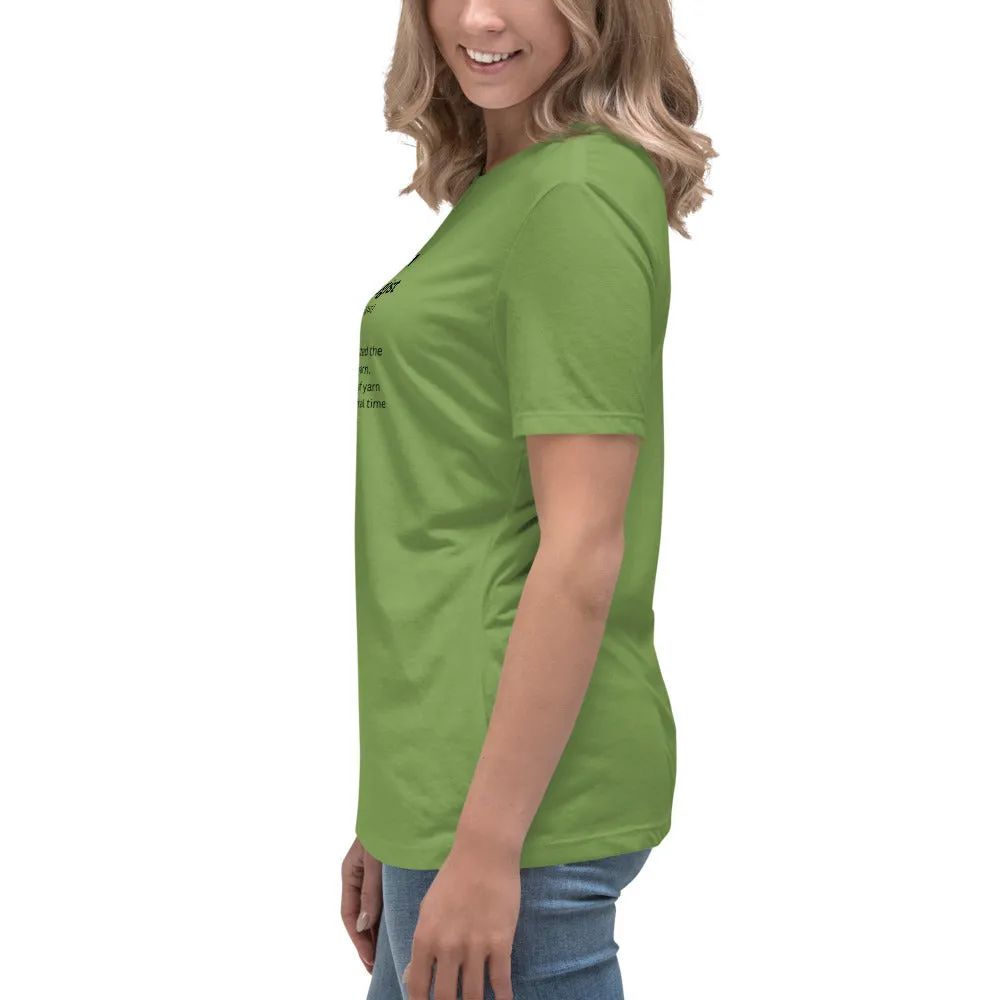 'Yarnicologist' Women's Relaxed T-Shirt