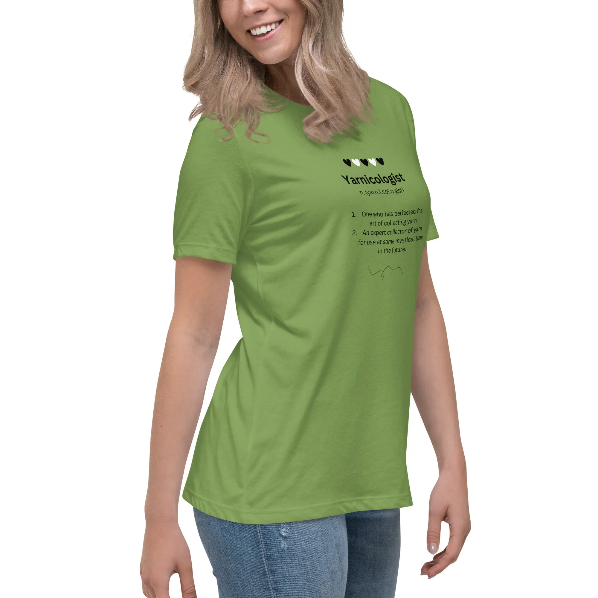 'Yarnicologist' Women's Relaxed T-Shirt