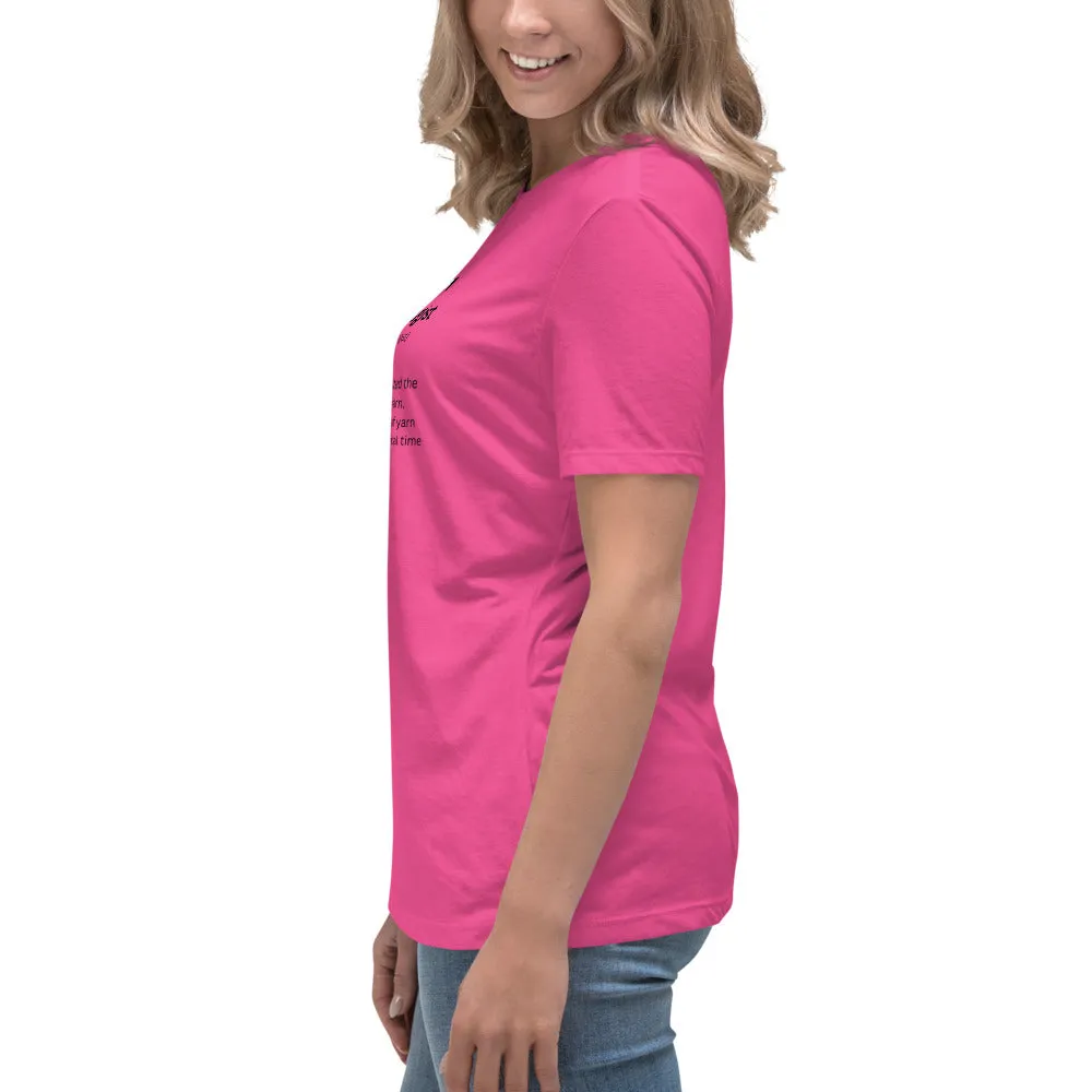 'Yarnicologist' Women's Relaxed T-Shirt