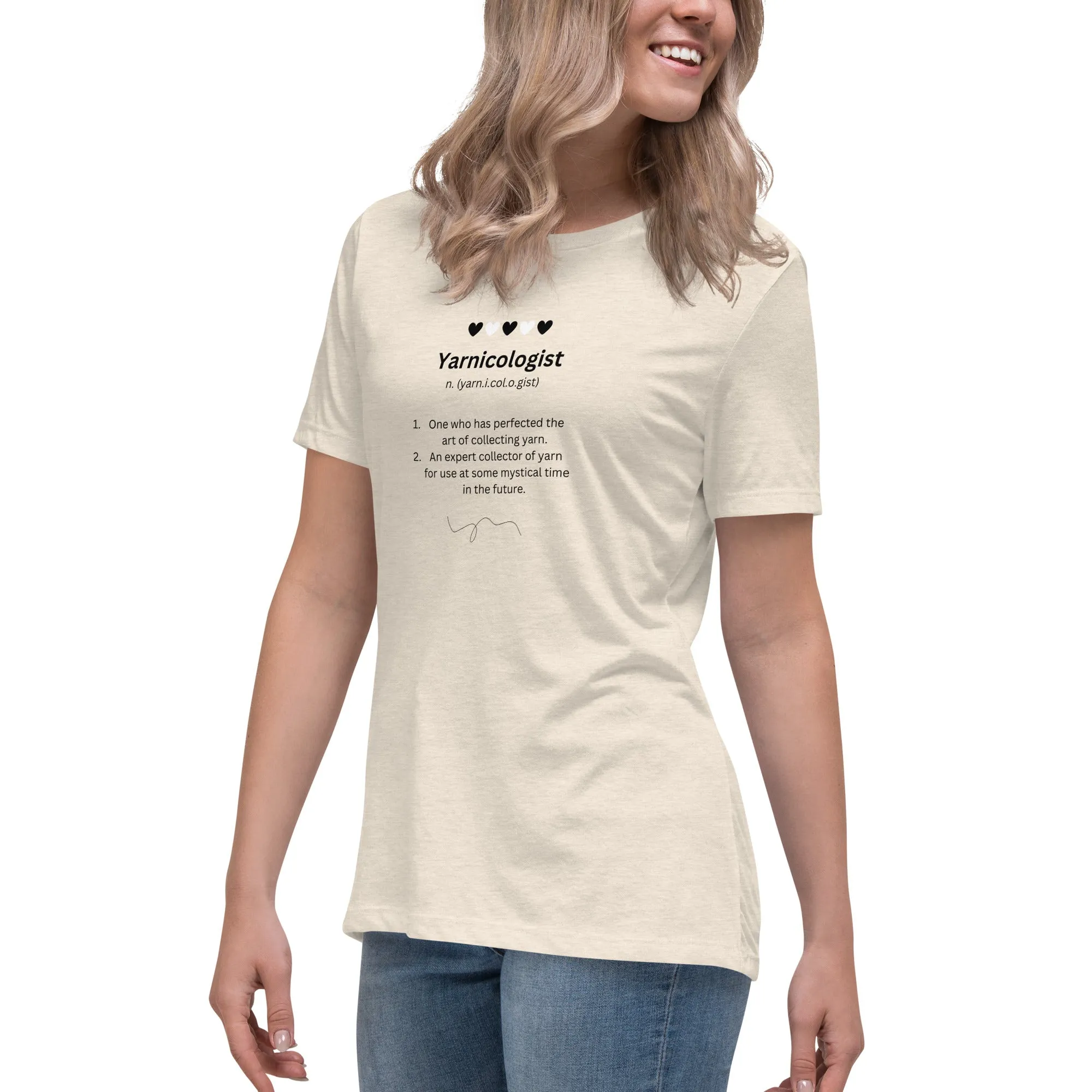 'Yarnicologist' Women's Relaxed T-Shirt
