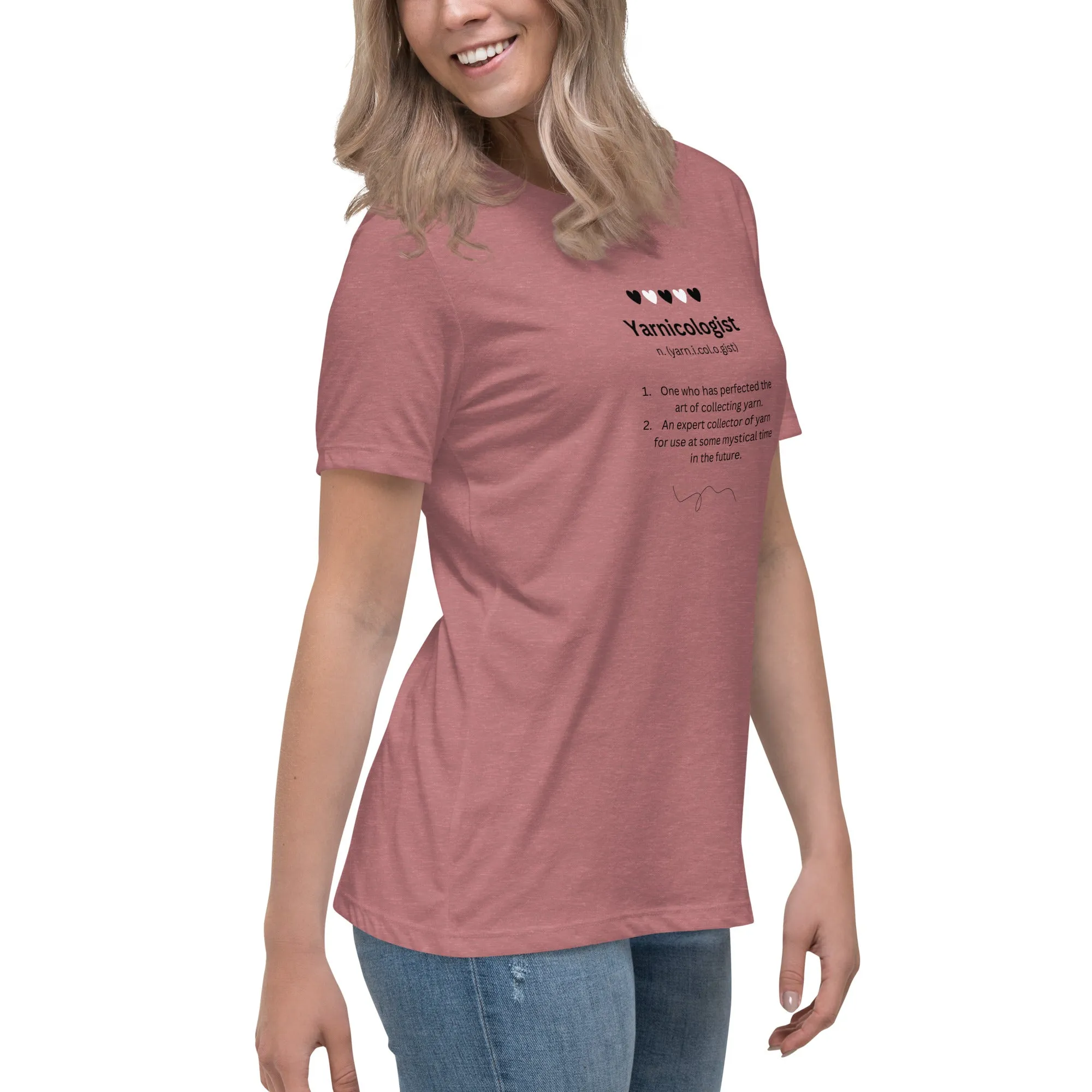 'Yarnicologist' Women's Relaxed T-Shirt